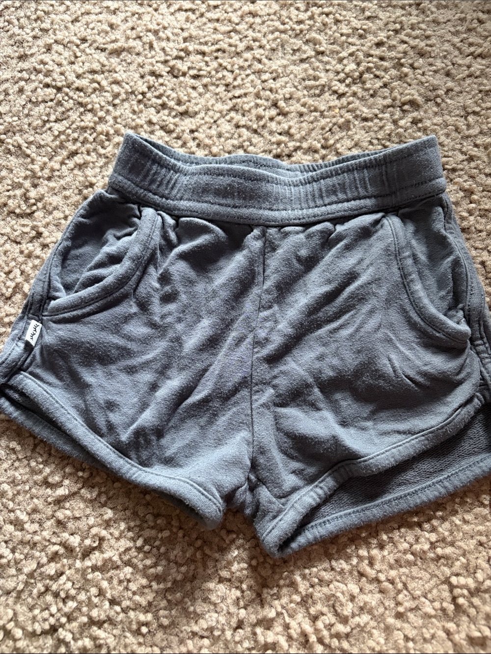 B70 Little Sleepies Bamboo 2t Gray Casual Knit Shorts